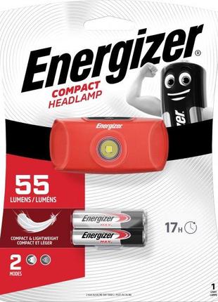 Налобный фонарь Energizer LED Headlight 2AAA, tray (HD2L33A)