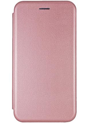 Защитный чехол для Xiaomi Redmi 9 книжка розово-золота