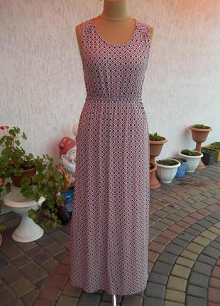 ( 48 / 50 р ) трикотажное платье сукня сарафан