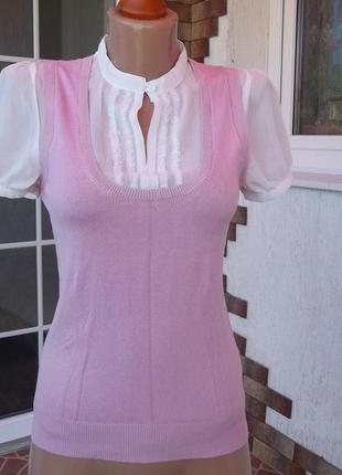 (42/44р) f&f футболка рубашка туника блузка майка