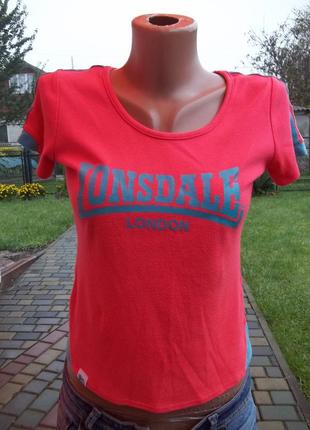 ( 11 - 12 лет) lonsdale футболка для девочки