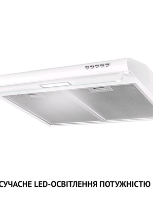 Perfelli PL 6144 WH LED Вытяжка под шкаф на кухню техника кухня