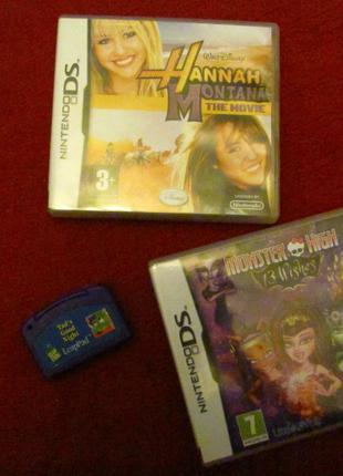Hannah Montana the movie. Nintendo DS. +monster high
