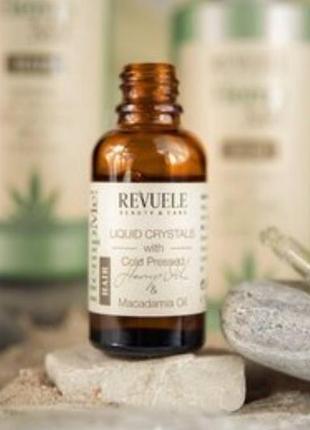 Рідкі кристали для волосся revuele hemp me! hair liquid crystals