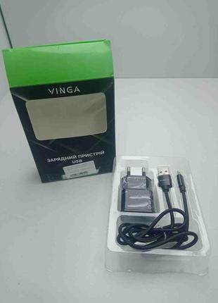 Заряднее устройство Б/У Vinga 2 Port USB Wall Charger 2.1A + m...
