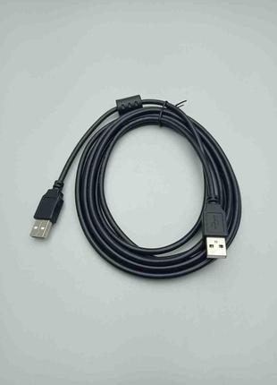 Компьютерные кабели, разъемы, переходники Б/У Кабель Usb-Usb 3м