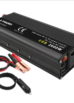 Инвертор 2600w 12v in 220v