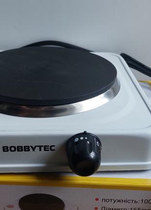 Электрическая плита BobbyTec на 1 конфорку 1000W