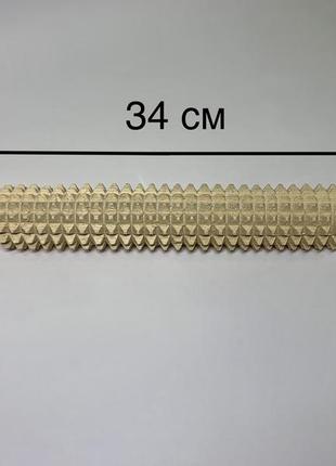 Массажер деревянный скалка «кукурузка» с шипами (малая) длина ...