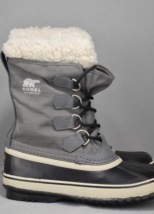 Sorel winter carnival waterproof термо черевики чоботи снігохо...