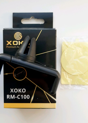 Автодержатель для телефона XoKo RM-C100 Black (XK-RMC100-BLCK)
