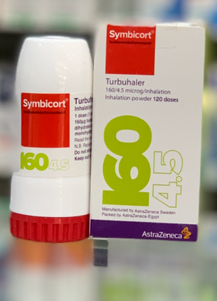 Symbicort 160 Симбикорт 160/4,5 мкг 120 доз астма Египет