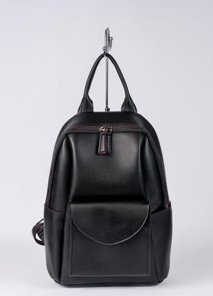Женский рюкзак черный рюкзак городской рюкзак на каждый день