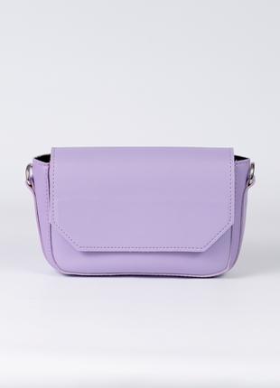 Женская сумка фиолетовая сумка кроссбоди сумка через плечо клатч