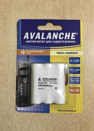 Avalanche A-110 Аккумулятор для Радиотелефона Никель-Кадмиевый NI