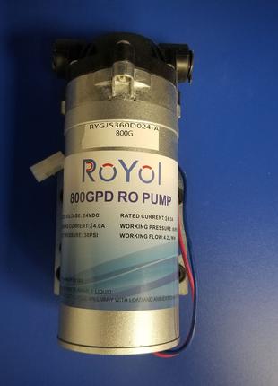 Помпа-насос для зворотного осмосу RoYoI 800GPD