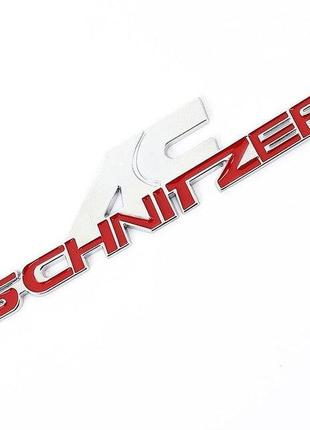 Эмблема AC Schnitzer на крыло\заднюю часть, BMW (металл, хром+...
