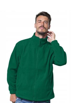 Флисовая кофта JHK POLAR FLEECE MAN, размер XL, зеленый мужско...