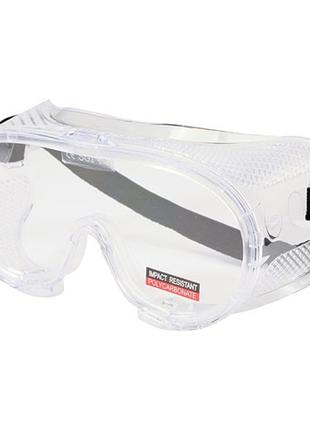 Защитные очки прозрачные закрытые YATO