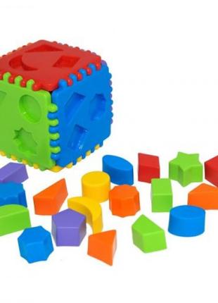 Игрушка-сортер "Educational cube" 24 элемента