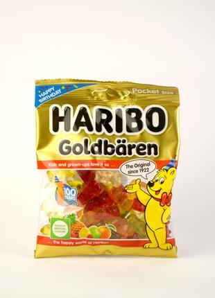 Желейные конфеты Haribo Goldbaren 100гр. (Испания)