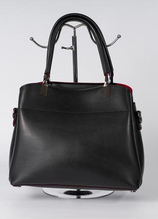 Женская сумка черная сумка классическая сумка на каждый день