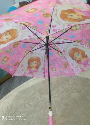Дитяча парасолька тростина сафія в асортименті від 3-7 років
