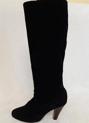 Стильные высокие сапоги-чулки фирмы bata p.38 стелька 24,5 см