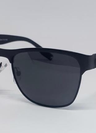 Hugo boss очки мужские солнцезащитные черные в черном металле ...
