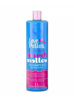 Шампунь глубокой очистки волос love potion marsh mellow shampo...