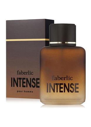 Туалетна вода для чоловіків faberlic intense 3205 фаберлік