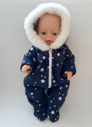 Одежда для куклы Беби Борн / Baby Born зимний комбинезон 40 - ...