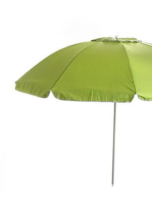 Зонт пляжный с наклоном и клапаном 2м (19/22) зеленый СИЛА 960801