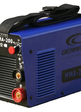 Сварочный инвертор в картонной коробке Gerrard MMA-200