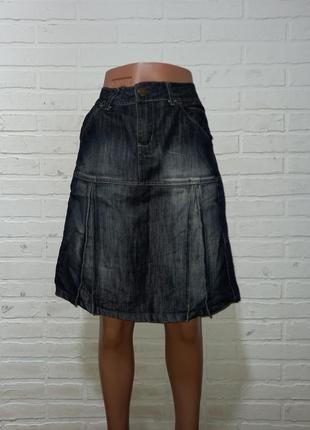 Стильная женская джинсовая юбка