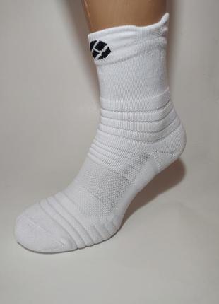 Спортивні шкарпетки білі 37-45 розмір унісекс