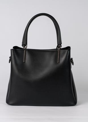 Женская сумка черная сумка классическая сумка тоут сумка деловая