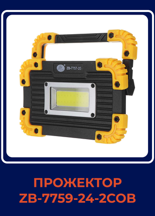 Прожектор світлодіодний ZB-7759-24-2COB