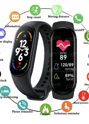 Смарт-годинник М7. Xiaomi Mi Band 7