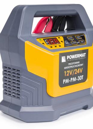 Мікропроцесорний акумуляторний випрямляч Powermat 12/24V PM-PM...