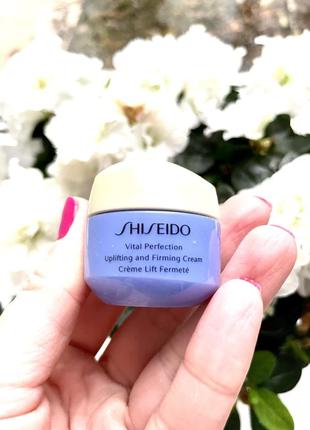 🥰 підтягувальний та зміцнювальний крем для обличчя shiseido vi...