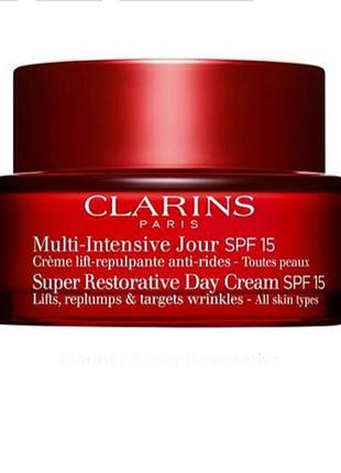 Денний Відновлюючий крем з ефектом ліфтингу clarins multi-intensi