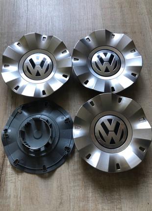 Колпачки заглушки на литые диски Фольсваген VW 150мм, 3BD 601 ...