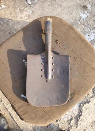 Лопата саперная лопата армейская мощная качественная маленькая...