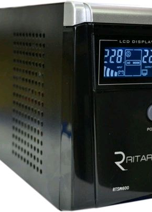 Упс для котлів інвертор Ritar RTSW-600 LCD