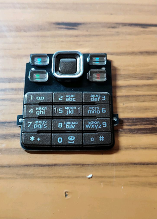 Клавиатура для телефона Nokia 6300-black