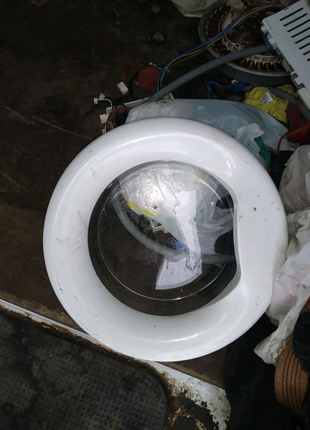 Люк на пральну машину Whirlpool. Розбирання пральних машин.