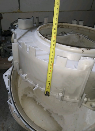 Передній полубак на пральну машину Bosch ( бош). Розбирання стир