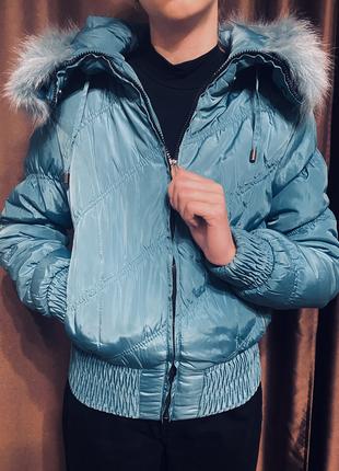 Зимняя куртка пуховик с капюшоном Saint Wish, XXS XS