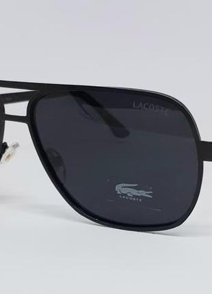 Lacoste очки мужские солнцезащитные черные поляризированые в ч...